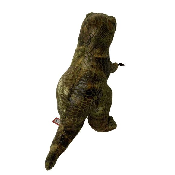 Douglas Cuddle Toy T Rex Dinosaur Plush Stuffed Animal With Working Sound Button - Picture 5 of 12